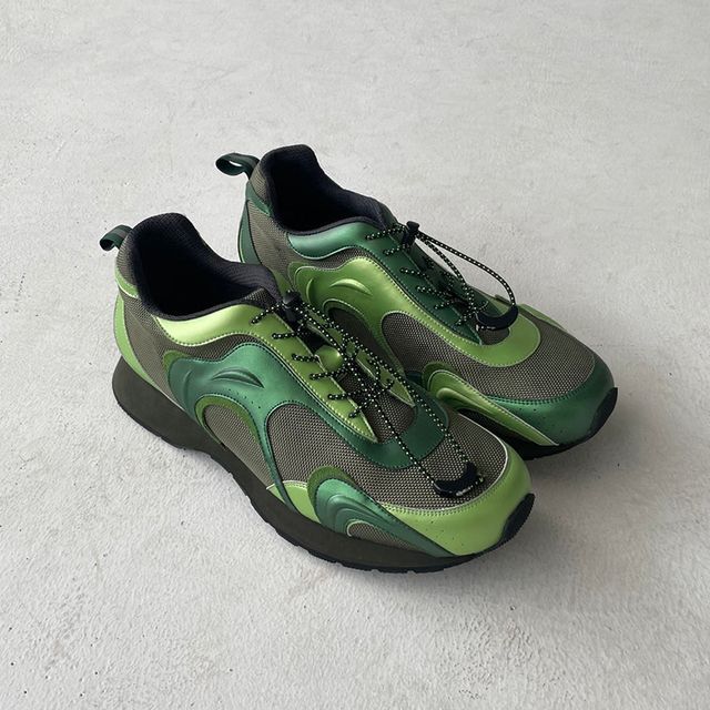 CONP Ripple Sneakers (그린) - OLDLAUNDRY