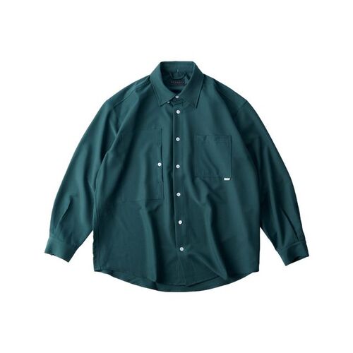 BOHRHOO 루즈핏 포켓 버트다운 셔츠 (2 컬러)